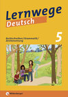 Buchcover Lernwege Deutsch / Lernwege Deutsch 5 - Heft 1
