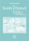 Buchcover Kombi-Buch Deutsch - Lese- und Sprachbuch für Gymnasien in Baden-Württemberg / Kombi-Buch Deutsch BW LH 5