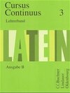 Buchcover Cursus continuus - Ausgabe B. Unterrichtswerk für Latein als 2. Fremdsprache in Bayern