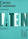 Buchcover Cursus continuus. Einbändiges Unterrichtswerk für Latein als 2. Fremdsprache