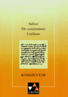 Buchcover ratio / Sallust, De coniuratione Catilinae, Kommentar