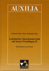 Buchcover Auxilia / Lateinischer Sprachunterricht II