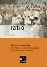 Buchcover Sammlung ratio / Die Lust an der Rede