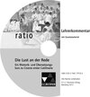 Buchcover Sammlung ratio / Die Lust an der Rede LK