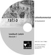 Buchcover Sammlung ratio / ratio Lesebuch Latein – Oberstufe LK 1