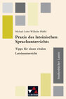 Buchcover Studienbücher Latein / Praxis des lateinischen Sprachunterrichts