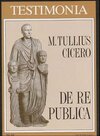 Buchcover De re Publica - Textband