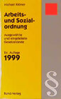 Buchcover Arbeits- und Sozialordnung
