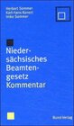 Buchcover Niedersächsisches Beamtengesetz