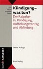 Buchcover Kündigung - was tun?