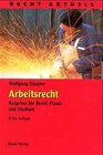 Buchcover Arbeitsrecht