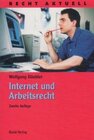 Buchcover Internet und Arbeitsrecht