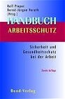 Buchcover Handbuch Arbeitsschutz