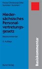 Buchcover Niedersächsisches Personalvertretungsgesetz