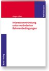 Buchcover Interessenvertretung unter veränderten Rahmenbedingungen