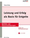 Buchcover Leistung und Erfolg als Basis für Entgelte