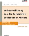 Buchcover Verbetrieblichung aus der Perspektive betrieblicher Akteure