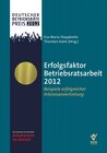 Buchcover Erfolgsfaktor Betriebsratsarbeit 2012