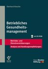 Buchcover Betriebliches Gesundheitsmanagement