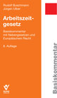 Buchcover Arbeitszeitgesetz