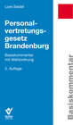 Buchcover Personalvertretungsgesetz Brandenburg