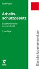 Buchcover Arbeitsschutzgesetz