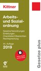 Buchcover Arbeits- und Sozialordnung