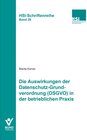 Buchcover Die Auswirkungen der Datenschutz-Grundverordnung (DSGVO) in der betrieblichen Praxis
