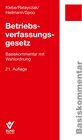 Buchcover Betriebsverfassungsgesetz