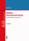 Buchcover Effektive Interessenvertretung