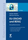 Buchcover EU-DSGVO und BDSG