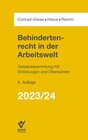 Buchcover Behindertenrecht in der Arbeitswelt 2023/2024