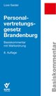 Buchcover Personalvertretungsgesetz Brandenburg