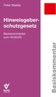 Buchcover Hinweisgeberschutzgesetz