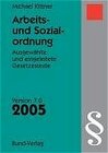 Buchcover Arbeits- und Sozialordnung - CD-ROM