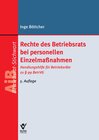 Buchcover Rechte des Betriebsrats bei personellen Einzelmaßnahmen