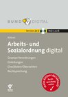 Buchcover Arbeits- und Sozialordnung digital Vers. 20.0