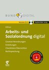 Buchcover Arbeits- und Sozialordnung Vers. 21.1