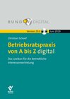 Buchcover Betriebsratspraxis von Abis Z digital Vers. 20.0