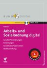 Buchcover Arbeits- und Sozialordnung digital 22.0