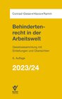 Buchcover Behindertenrecht in der Arbeitswelt 2023/24