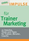 Buchcover Trainermarketing