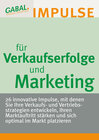 Buchcover Verkaufserfolge und Marketing