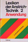 Buchcover Lexikon der Anstrichtechnik / Anwendung