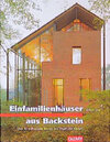 Buchcover Einfamilienhäuser aus Backstein