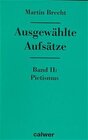 Buchcover Ausgewählte Aufsätze / Pietismus