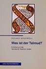 Buchcover Was ist der Talmud?