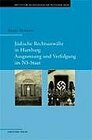 Buchcover Hamburger Beiträge zur Geschichte der deutschen Juden / Jüdische Rechtsanwälte in Hamburg