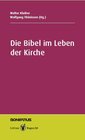 Buchcover Die Bibel im Leben der Kirche