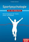 Buchcover Sportpsychologie – Die 100 Prinzipien